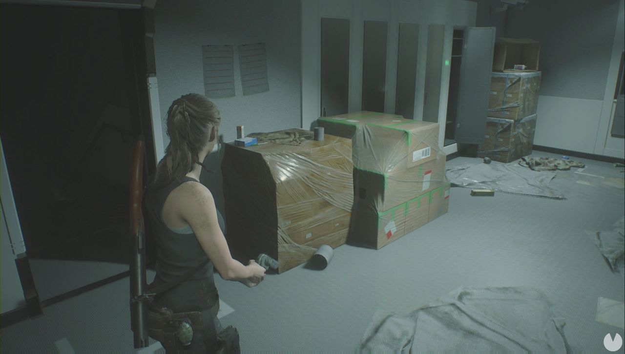 Resident Evil 2 Remake - Investigate the Laboratory: gunpowder location