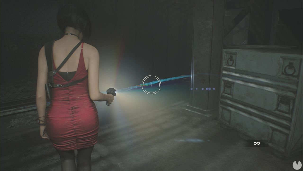 Resident Evil 2 Remake - Find Annette: follow the cable