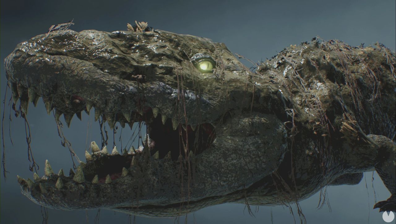Resident Evil 2 Remake - Giant Alligator