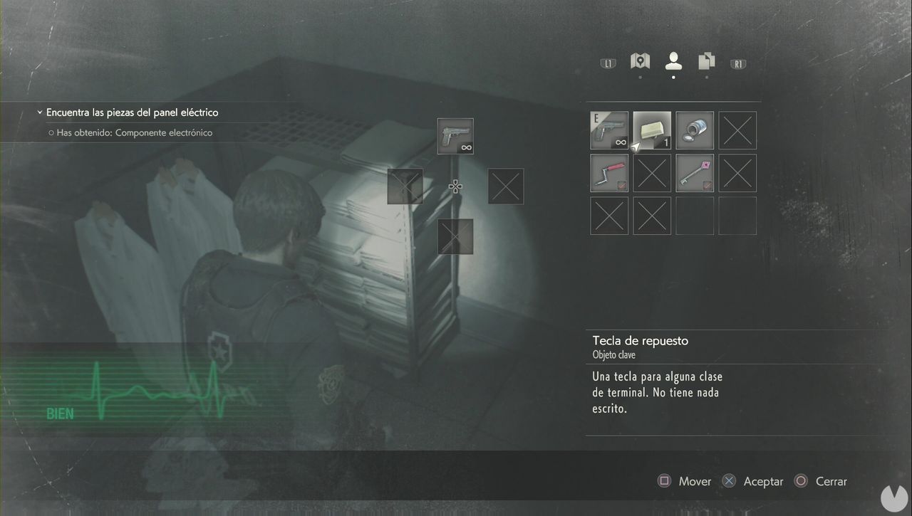 Resident Evil 2 Remake - Spare Key
