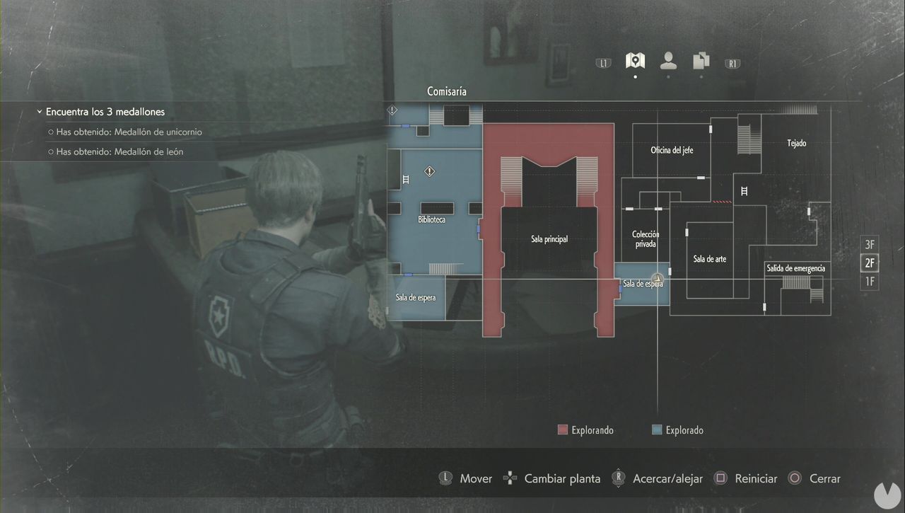 Resident Evil 2 Remake: Todos los documentos - Localizacion