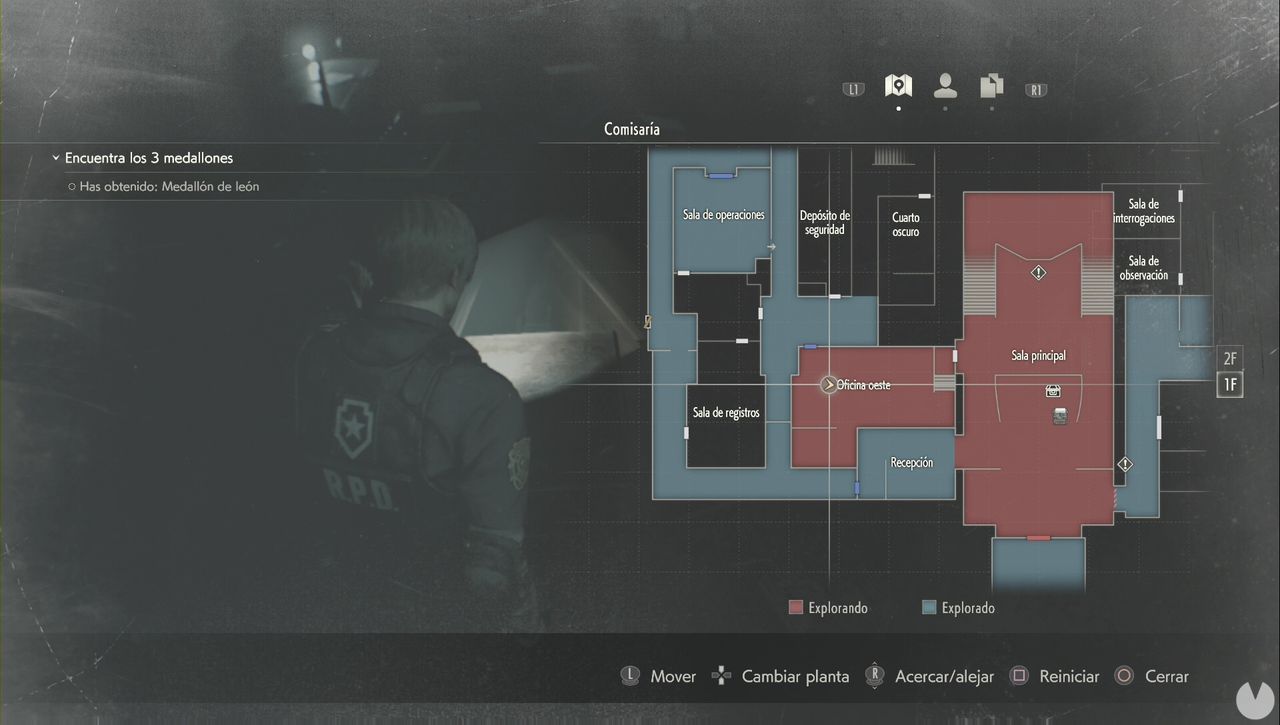 Resident Evil 2 Remake: Todos los documentos - Localizacion