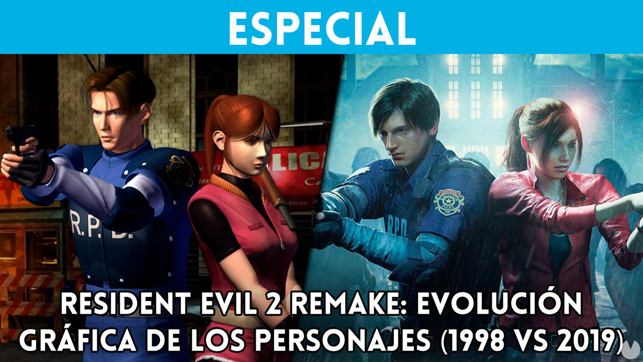 Resident Evil 2 Remake: Evolución gráfica de los personajes