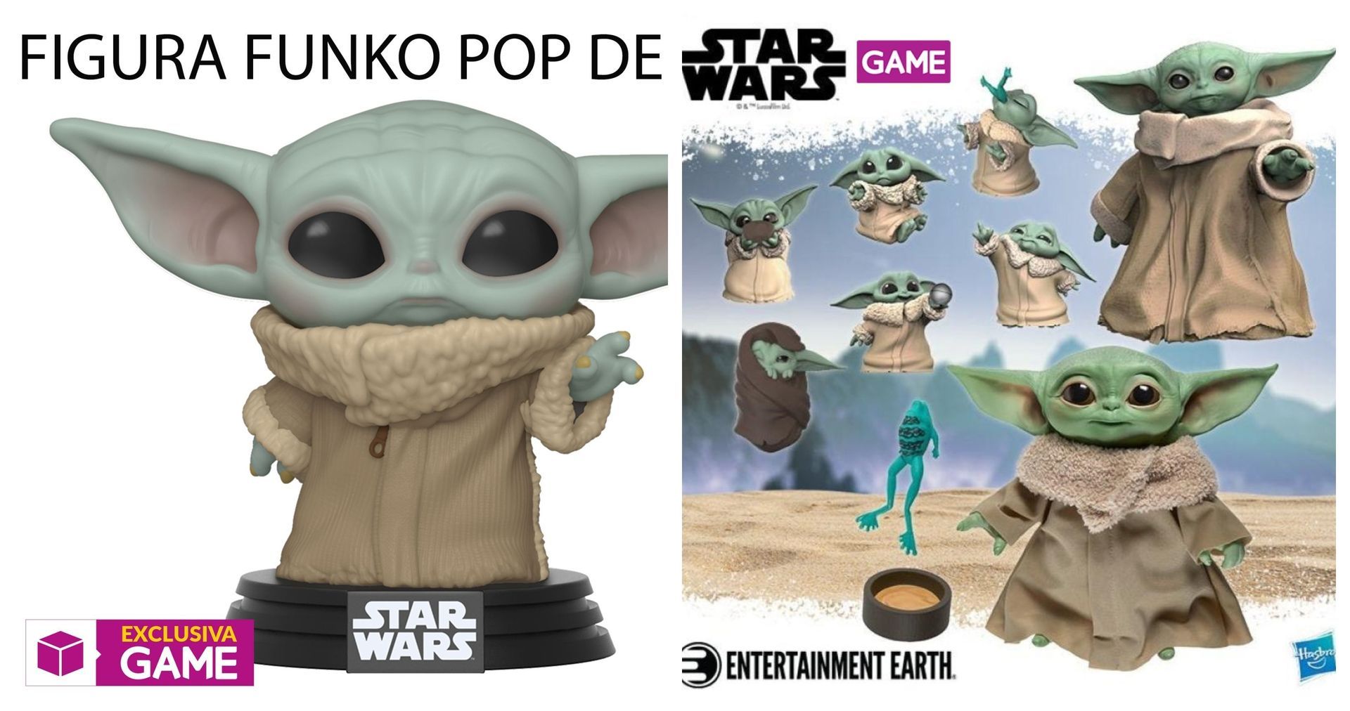 GAME presenta su merchandising de Baby Yoda de The Mandalorian