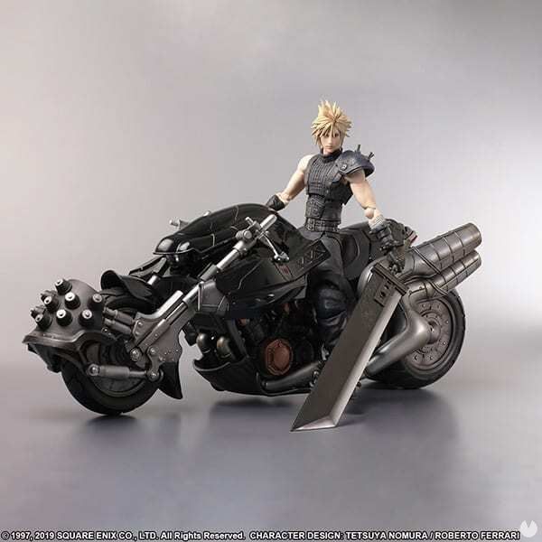 Final Fantasy VII Remake: La figura de Cloud en su mítica Hardy Daytona estrena tráiler