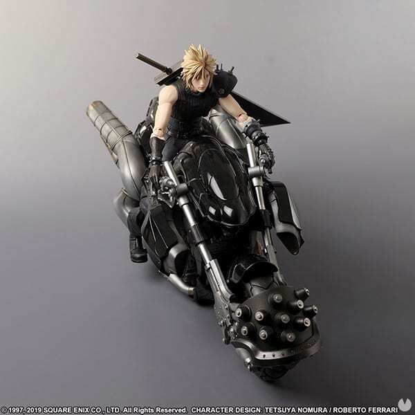 Final Fantasy VII Remake: La figura de Cloud en su mítica Hardy Daytona estrena tráiler