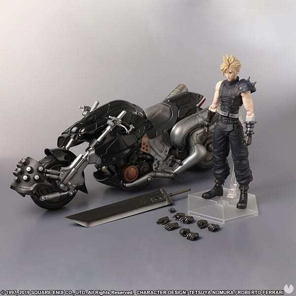 Final Fantasy VII Remake: La figura de Cloud en su mítica Hardy Daytona estrena tráiler