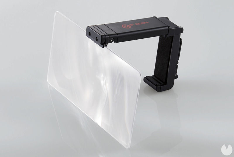¿Problemas con el tamaño de la pantalla de Switch? Crean un accesorio con lupa para ello