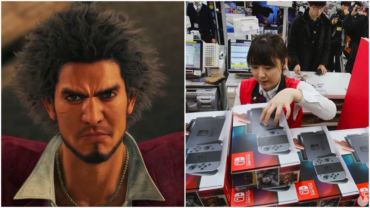 Yakuza: Like a Dragon y Nintendo Switch mantienen sus lideratos en las ventas japonesas