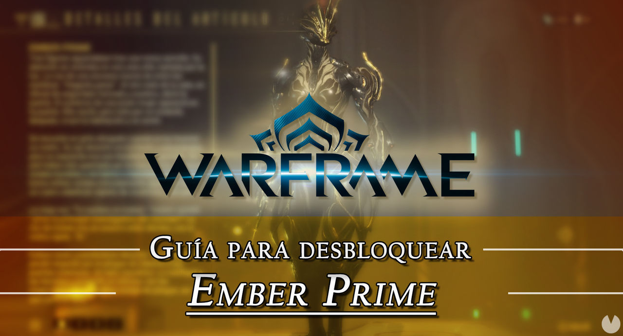 warframe ember prime drop ps4