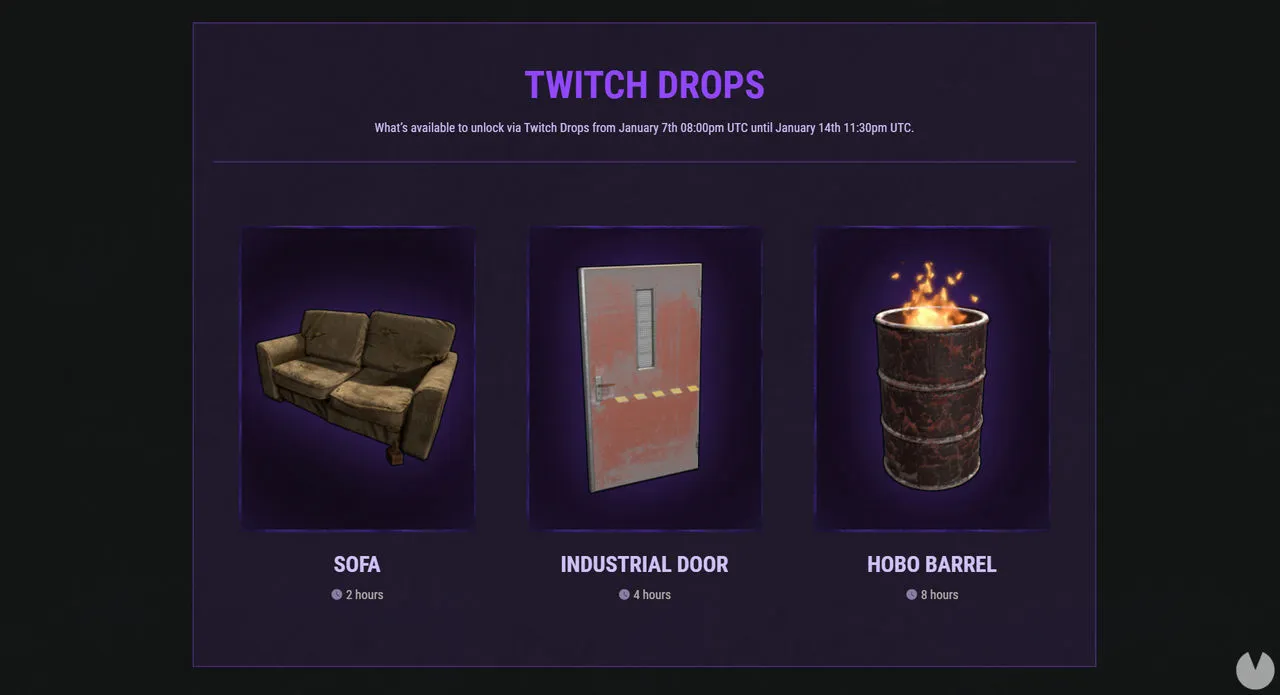 Rust Como Conseguir Drops De Twitch Gratis Por Tiempo Limitado Vandal