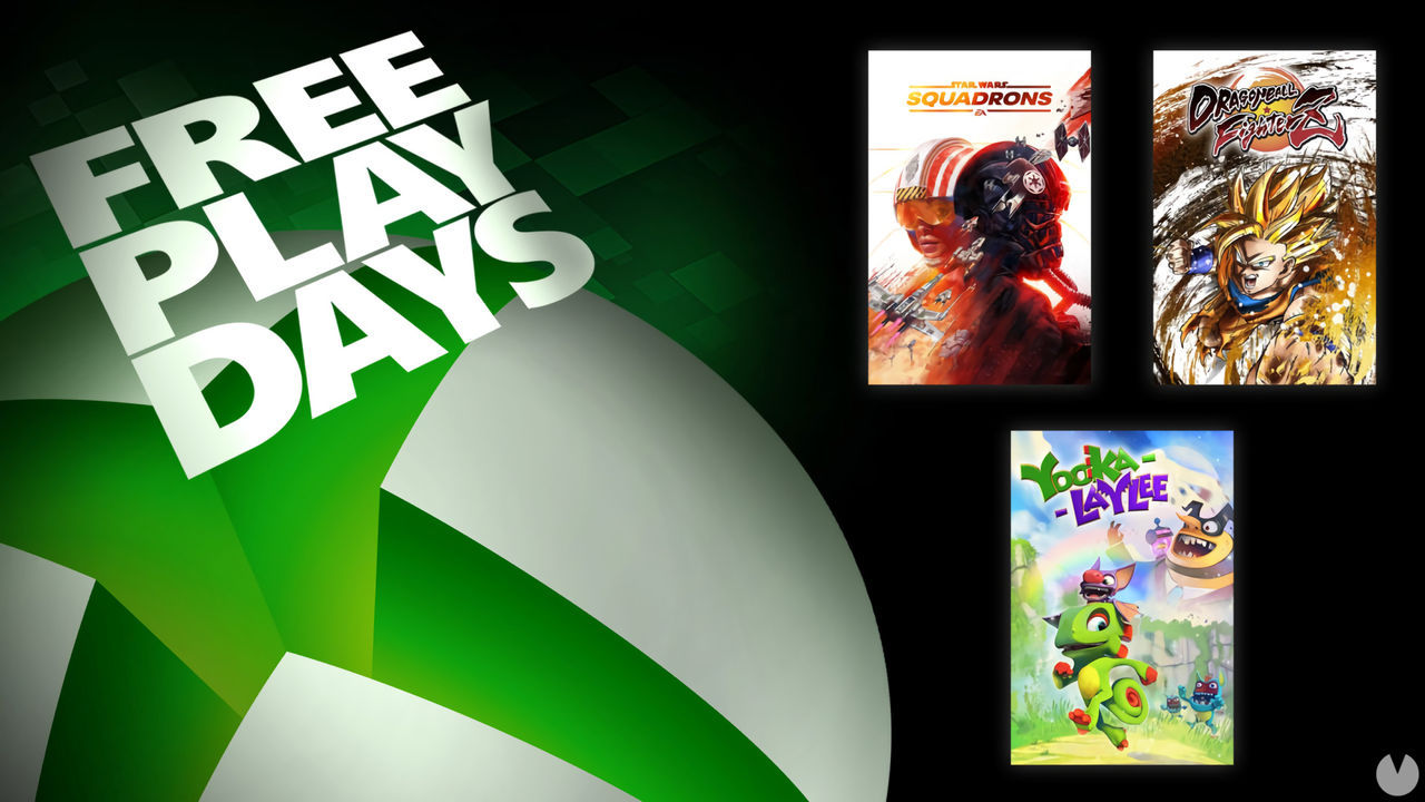 Star Wars Squadrons, Dragon Ball FighterZ y más gratis en Xbox Live Gold hasta el lunes