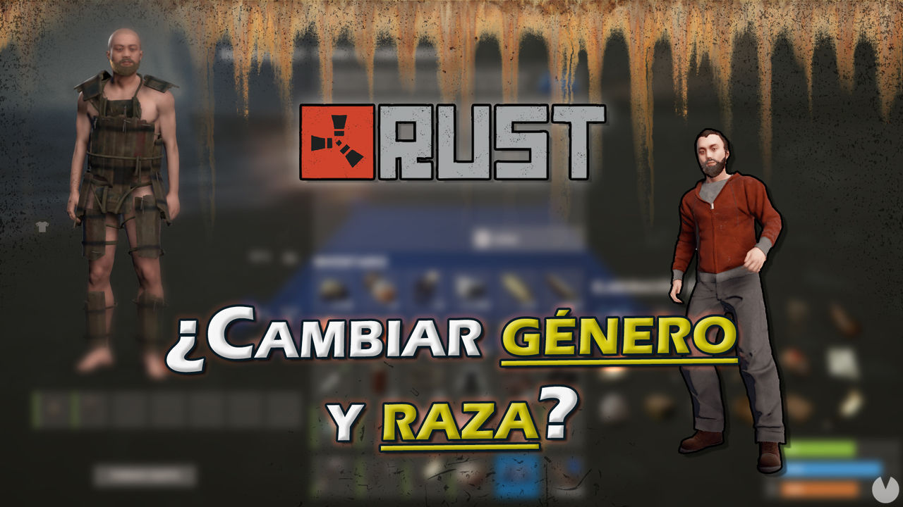 Rust: Cmo cambiar el gnero y la raza del personaje? - Rust