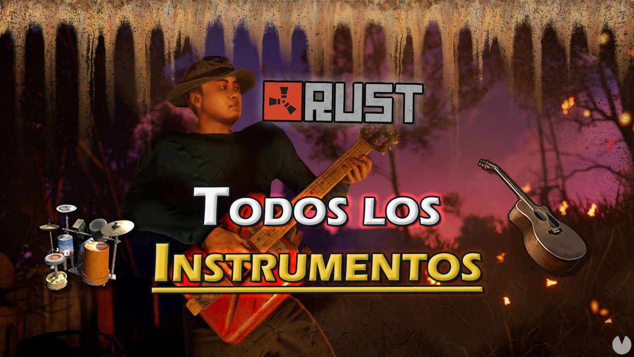 Rust: Todos los Instrumentos, cmo desbloquearlos y tocar canciones - Rust