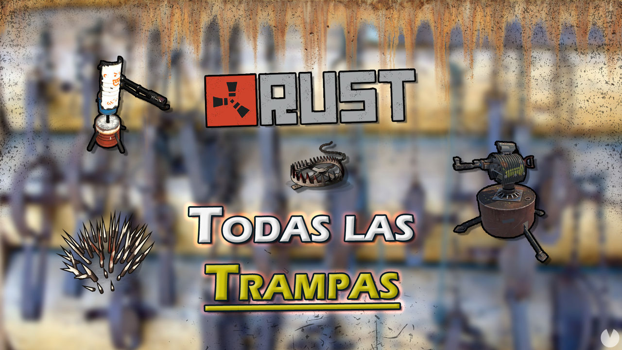Rust: TODAS las Trampas, cmo conseguirlas y consejos - Rust