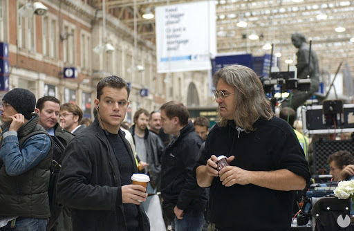 Matt Damon y Paul Greengrass en Bourne