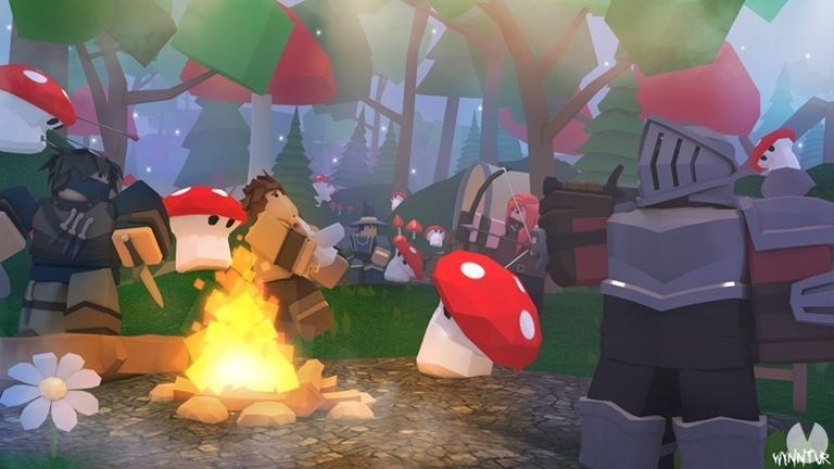 Screenshot of Vesteria on Roblox.