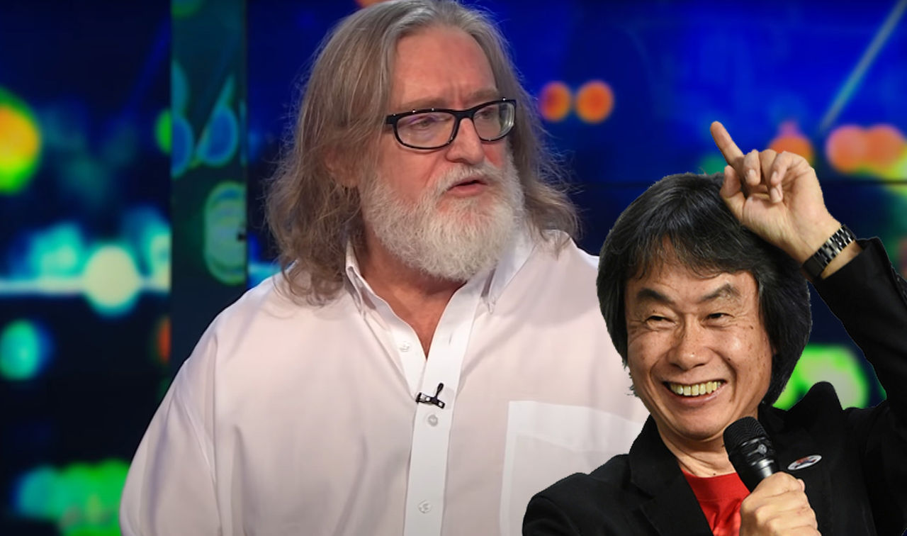 Gabe Newell: Los juegos de Shigeru Miyamoto le ayudaron a ser mejor desarrollador