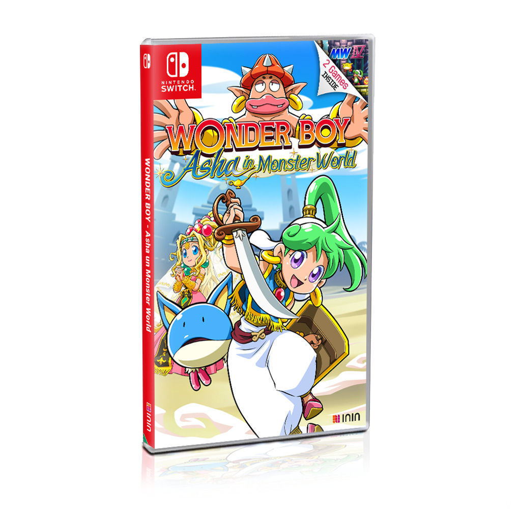 Wonder Boy: Asha in Monster World presenta nuevo tráiler y sus ediciones físicas