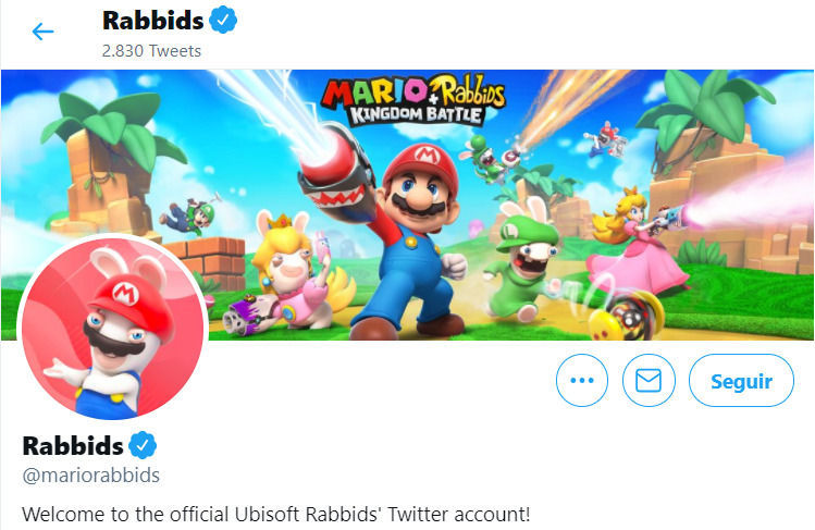 Cambio de nombre en la cuenta de Ubisoft de Rabbids