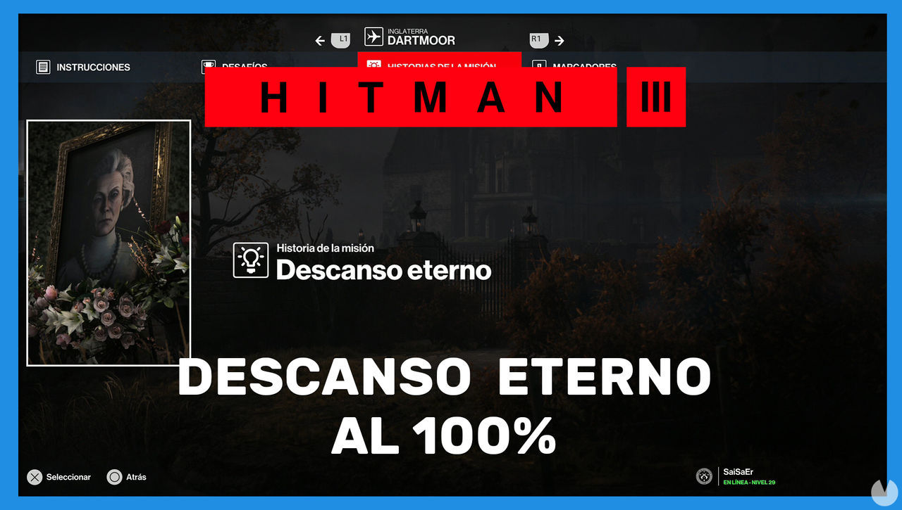 Descanso eterno en Hitman 3 al 100% - Hitman 3