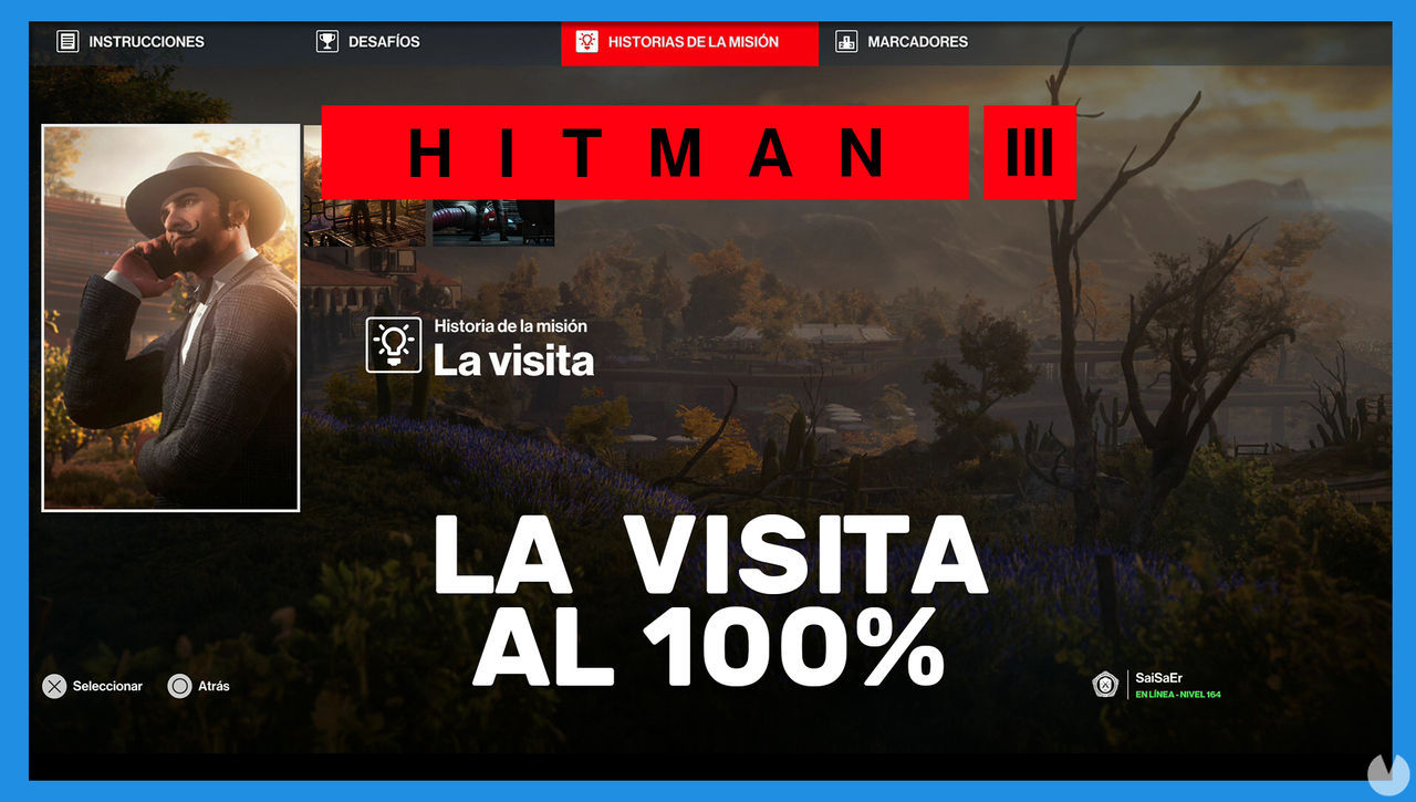 La visita en Hitman 3 al 100% - Hitman 3