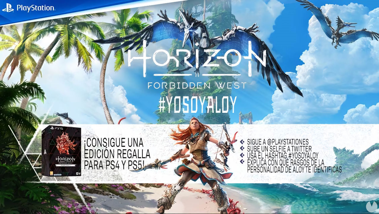 PlayStation España sortea una Edición Regalla de Horizon: Forbidden West
