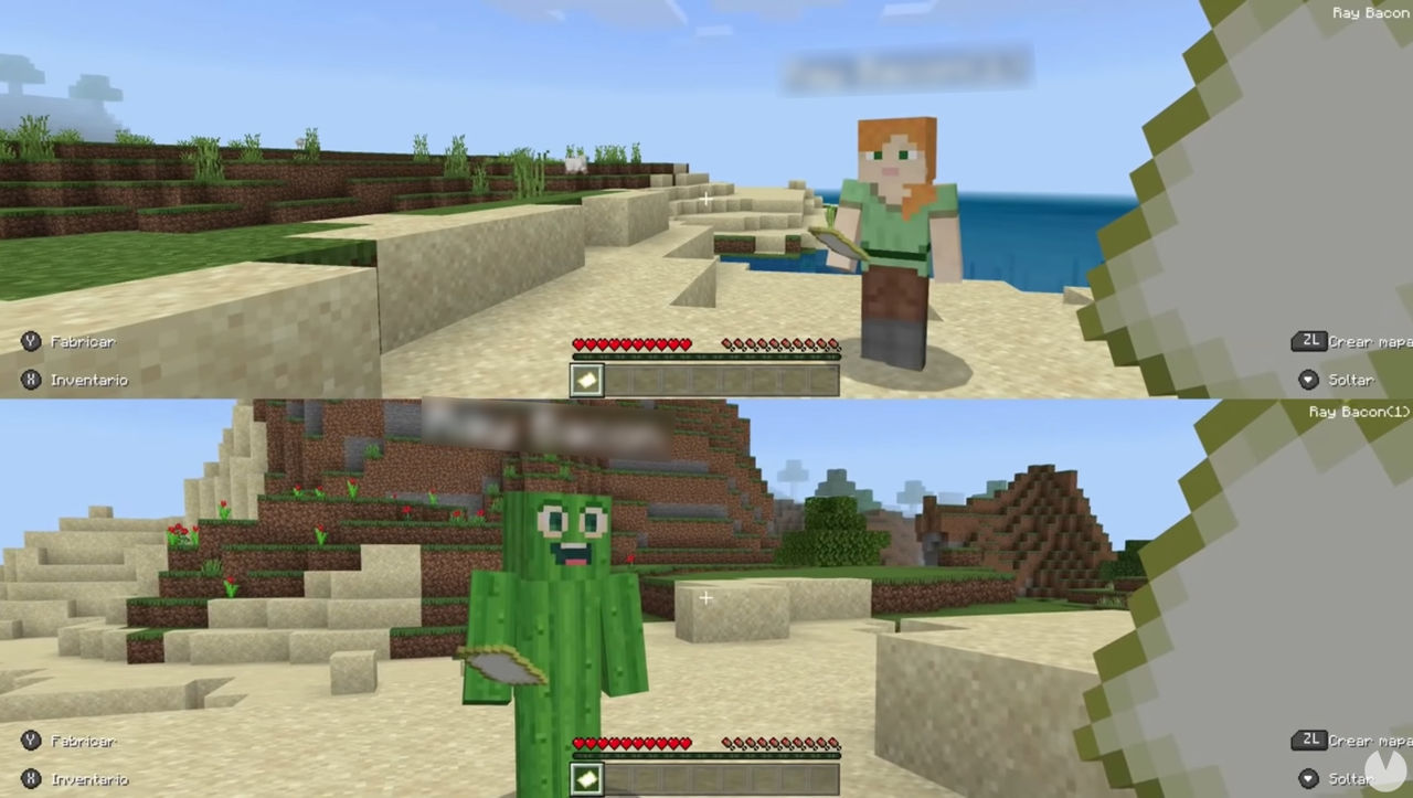 Minecraft: Requirements for playing in split-screen mode