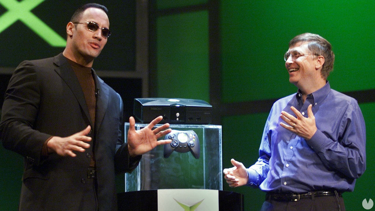 Dwayne 'The Rock' Johnson recuerda su presentación de Xbox junto a Bill Gates