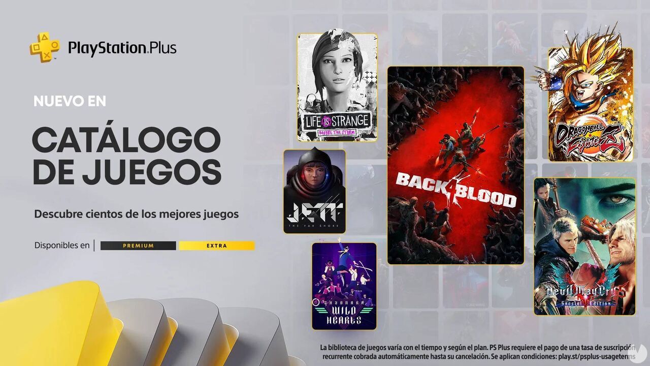 Ya disponibles los juegos de PS Plus Extra y Premium de enero en PS5 y PS4. Noticias en tiempo real
