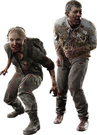 Etapa 1 de infeccin del cordyceps en The Last of Us (Runners)