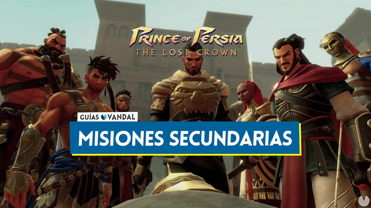 TODAS las misiones secundarias de Prince of Persia: The Lost Crown al 100% y localizacin - Prince of Persia: The Lost Crown