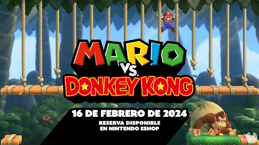 El remake de Mario vs. Donkey Kong incluirá contenido original y