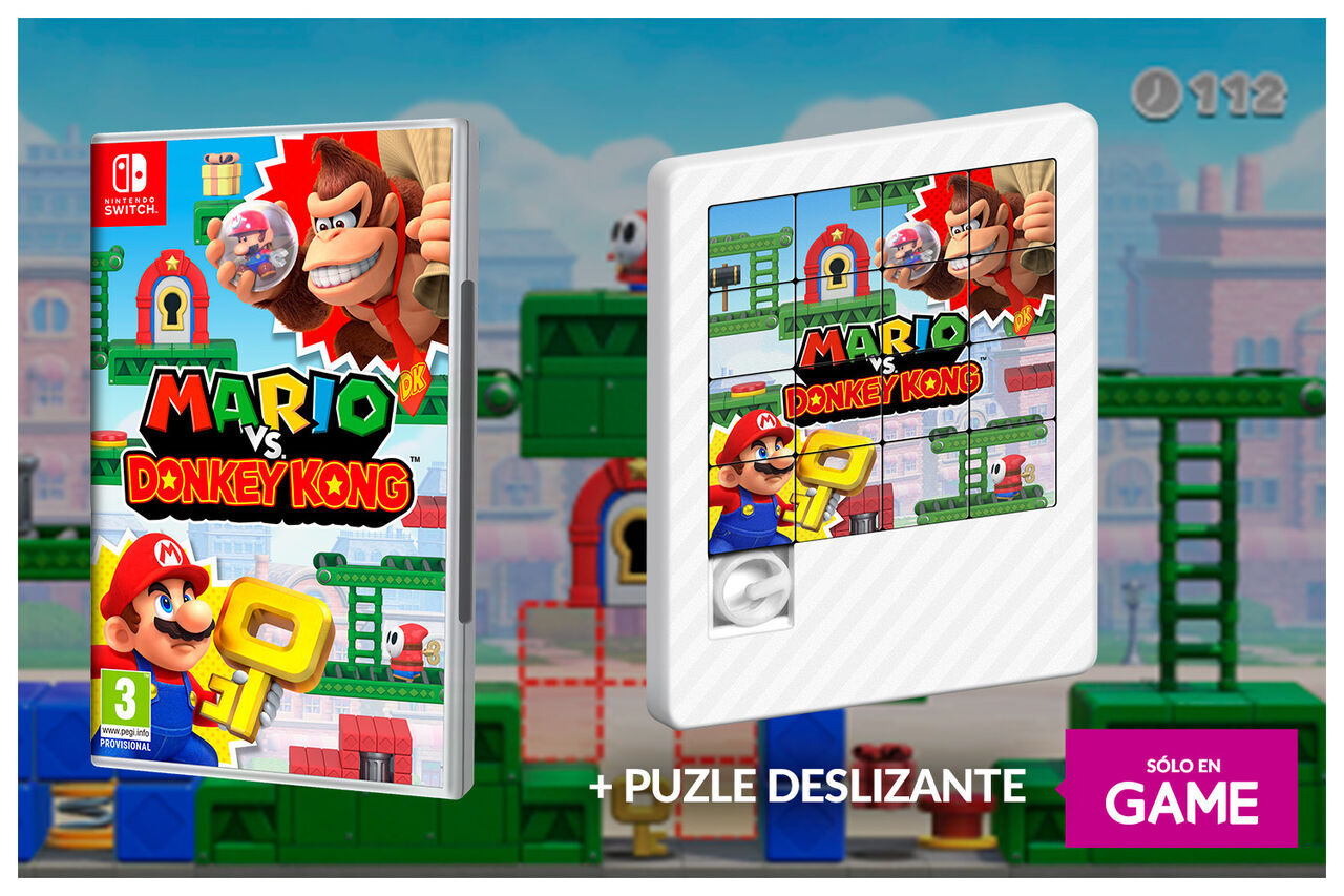 Reserva Mario vs. Donkey Kong en GAME y llévate un puzle deslizante exclusivo de regalo. Noticias en tiempo real