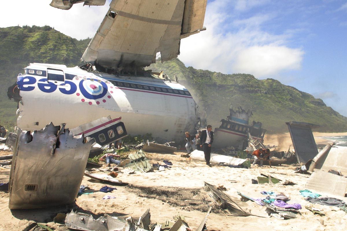 Vuelo 815 de Oceanic Airlines estrellado en la serie Lost