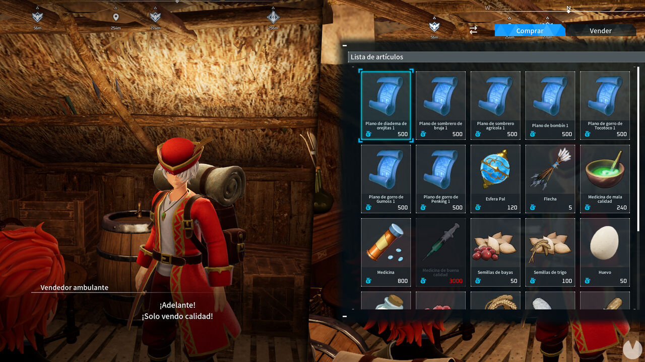Palworld - Where to find Wandering Merchants and what they sell