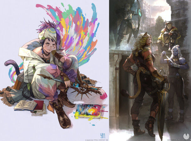 Final Fantasy XIV revela el oficio Pictomante, la raza hrothgar y el tráiler completo de Dawntrail. Noticias en tiempo real