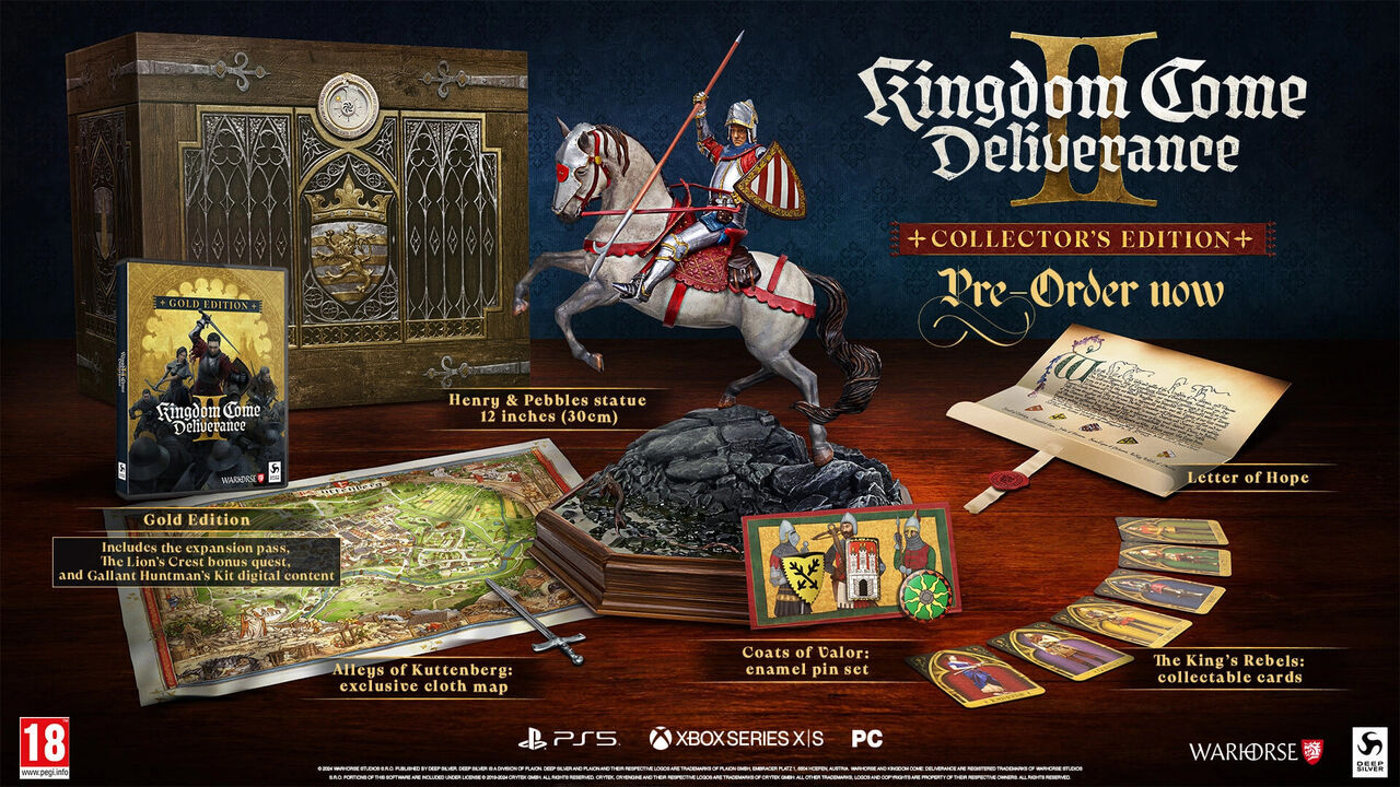 ¿Qué edición comprar de Kingdom Come Deliverance 2? Contenido, bonus de reserva y precios en España. Noticias en tiempo real