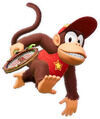 Mario Tennis Fever - Personaje jugable Diddy Kong