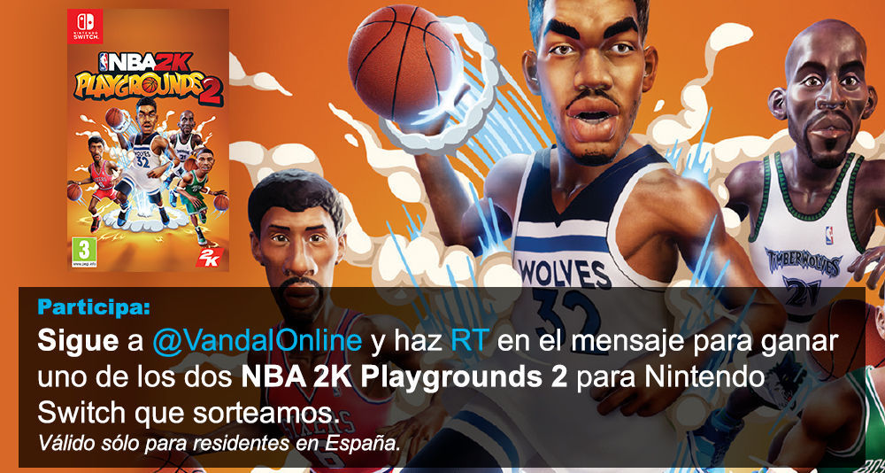Gewinnen sie mit Vandal eine kopie von NBA 2K Playgrounds 2 für Nintendo Switch