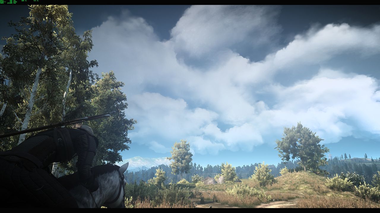 Un nouveau mod de The Witcher 3 ajoute des nuages plus réaliste