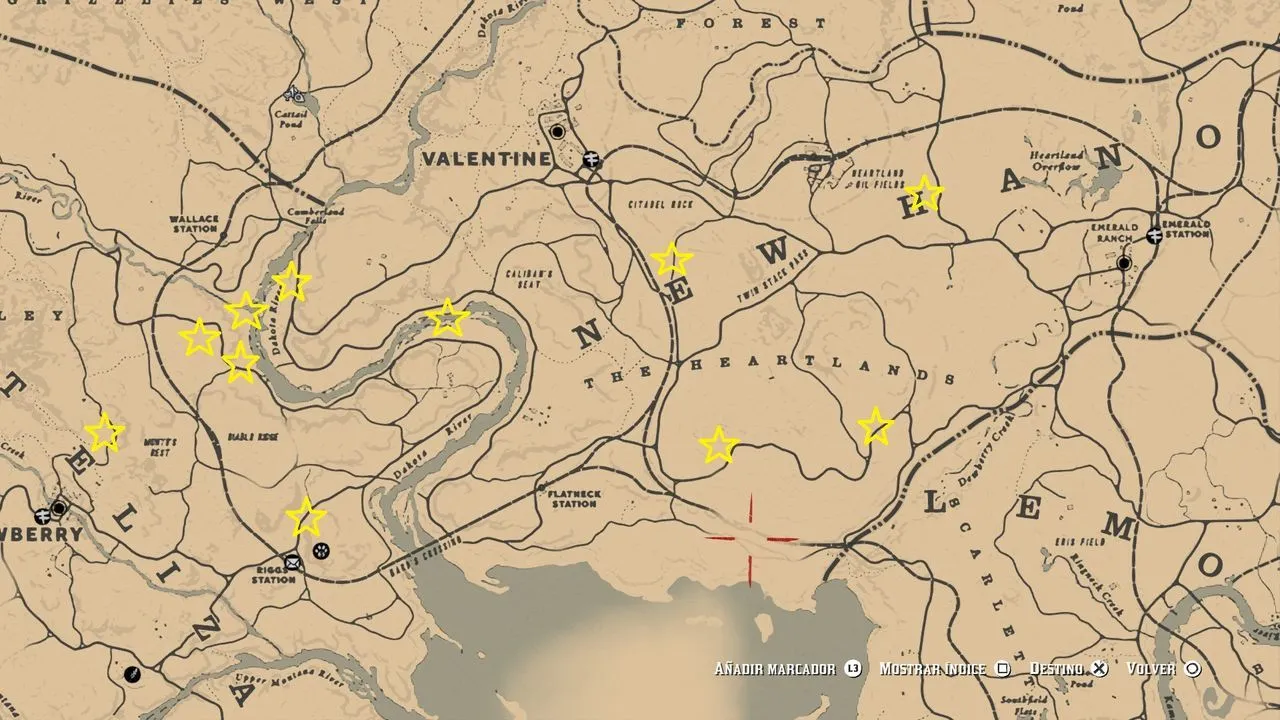 RDO - MAPAS DEL TESORO (Treasure Maps) 