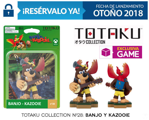 Conker y Banjo y Kazooie se suman a la colección de figuras Totaku en GAME