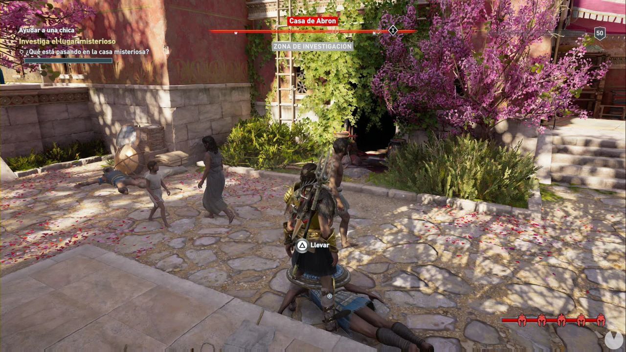 en busca de una chica en assassin s creed odyssey misión principal