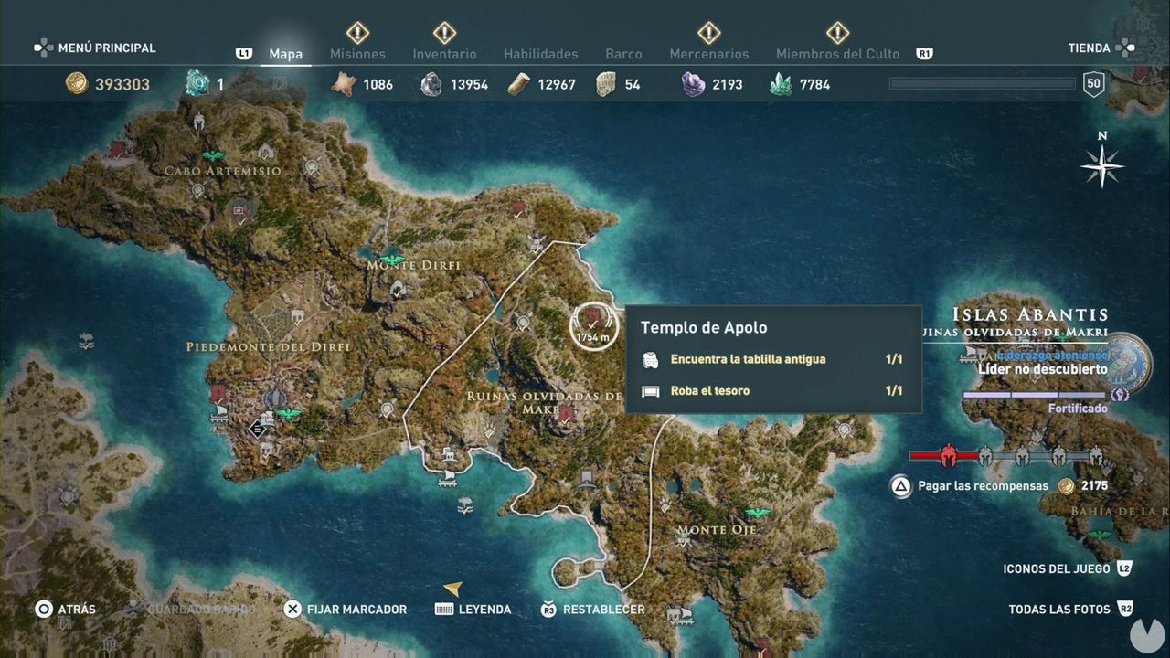 Lanza El Dado En Assassin S Creed Odyssey Misión Secundaria