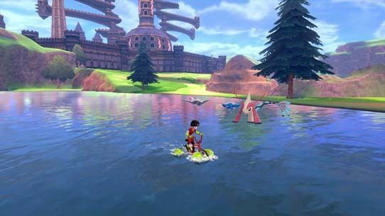 En el área silvestre nos encontraremos con 'Pokémon' solitarios o en manadas a los que nos podremos enfrentar o esquivar.