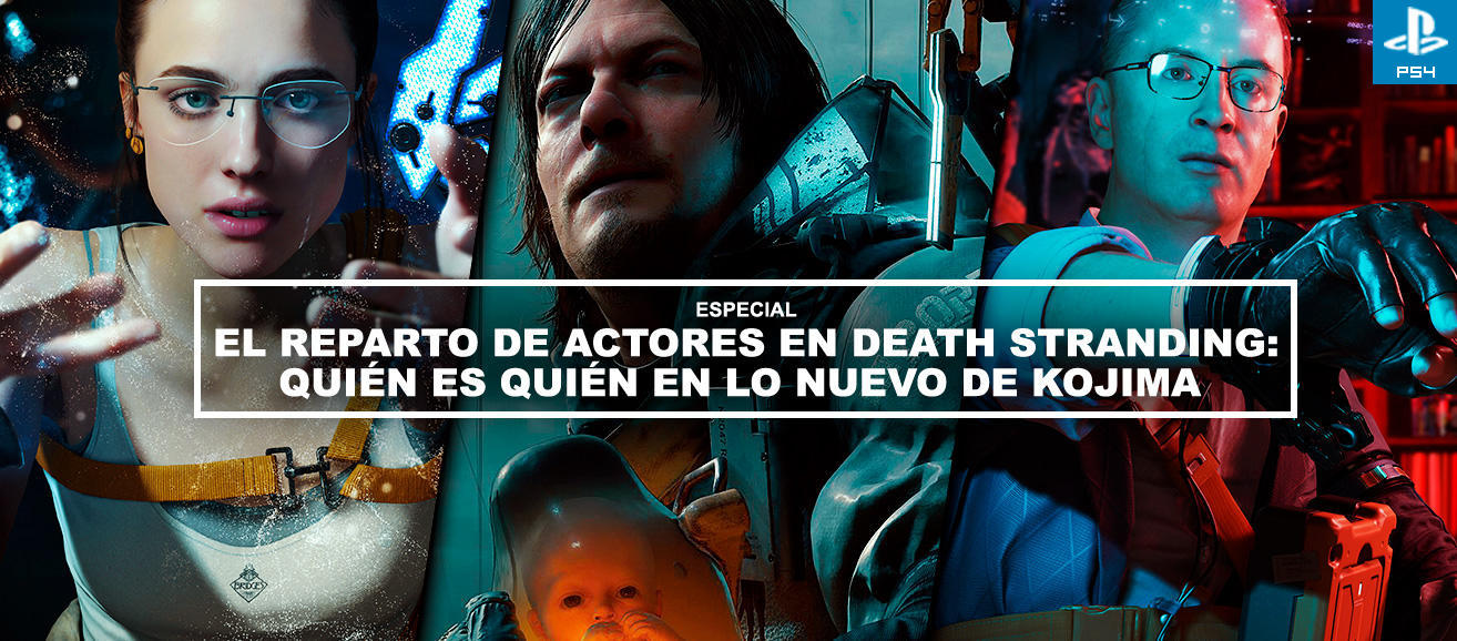 Las 10 estrellas del reparto de actores en Death Stranding. ¿Por