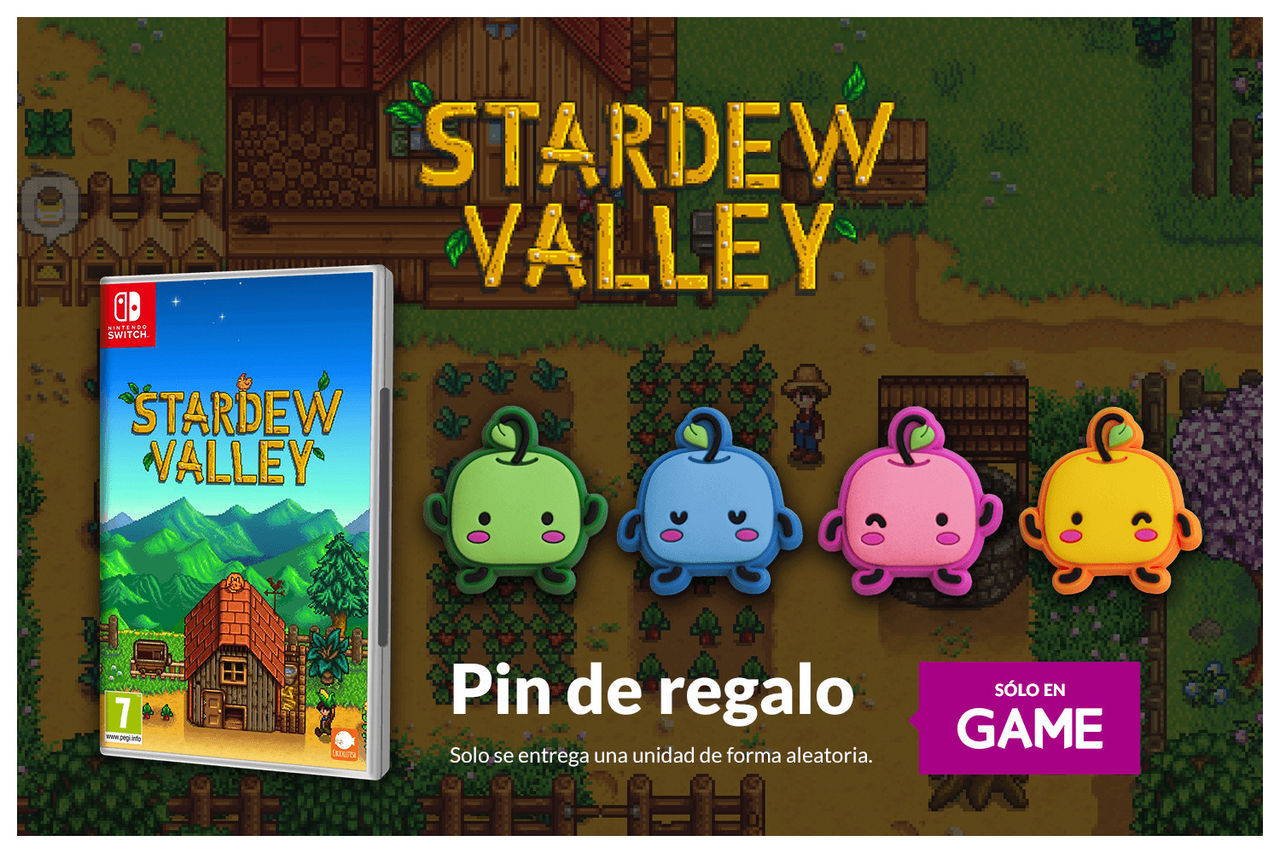 GAME detalla los incentivos por la reserva de Stardew Valley en físico para Switch