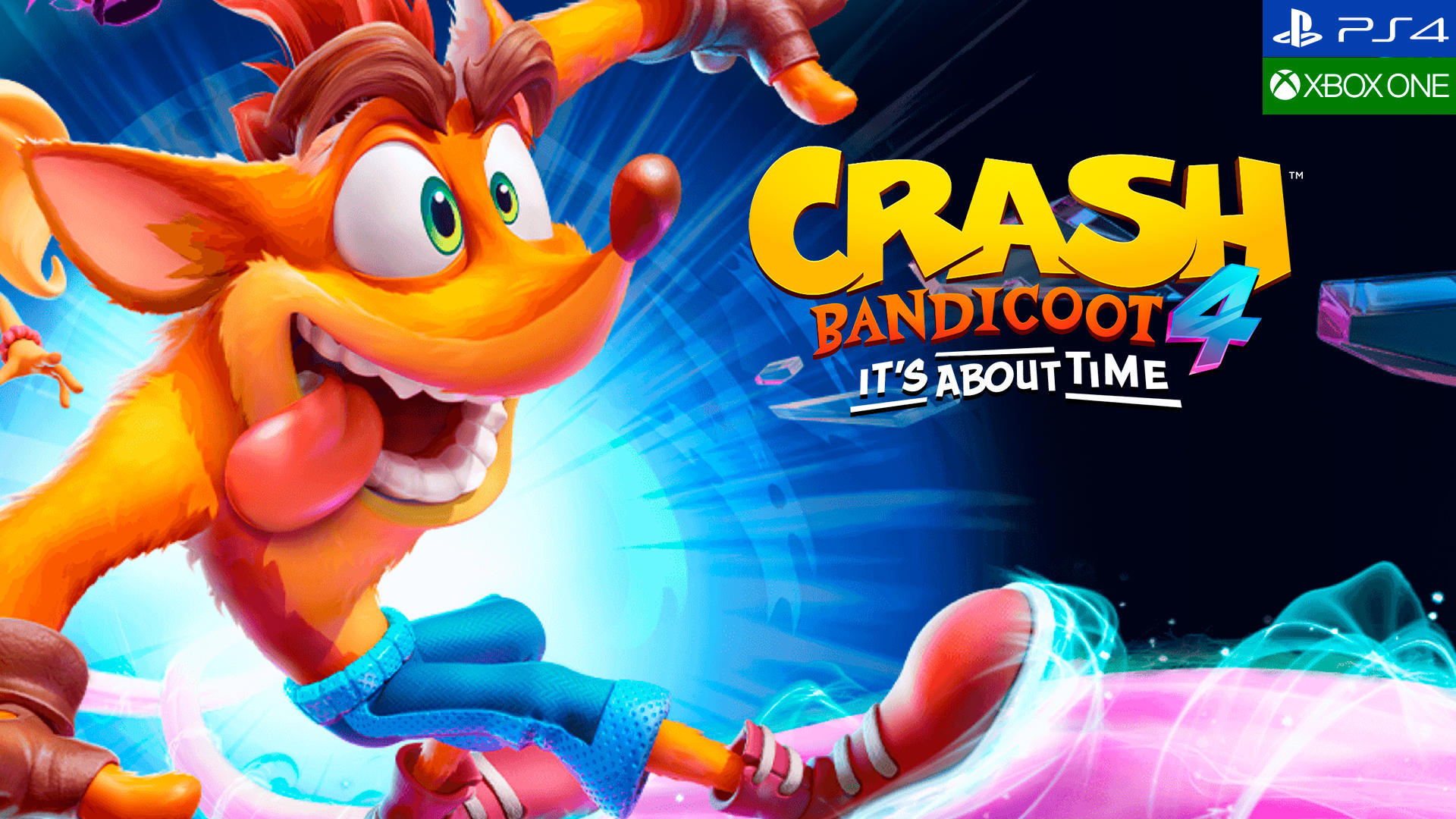 Ps4 бандикут. Crash Bandicoot 4 это вопрос времени. Crash Bandicoot 4: it’s about time PC. Crash Bandicoot 4: it's about time (ps4) обложка.