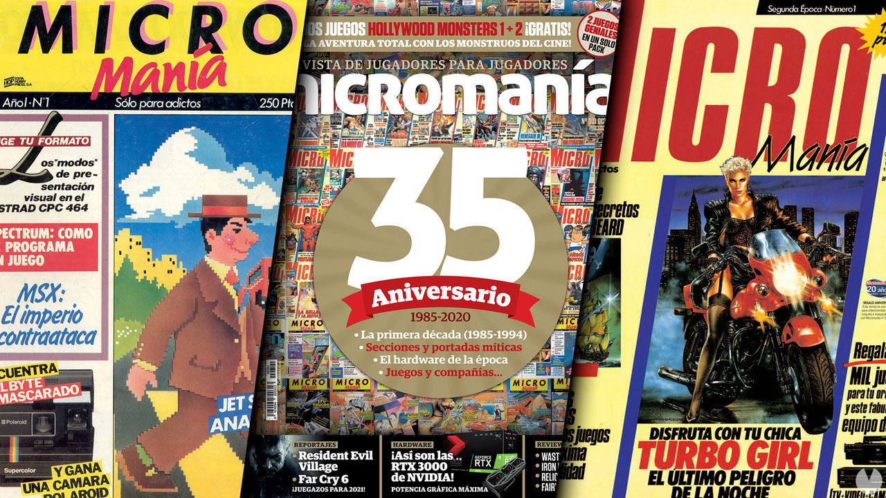 La veterana revista Micromanía cumple 35 años